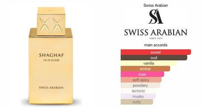 Shaghaf Oud Elixir by Swiss Arabian